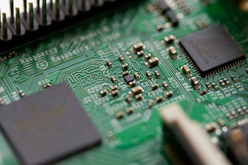 Electronic circuit board and components